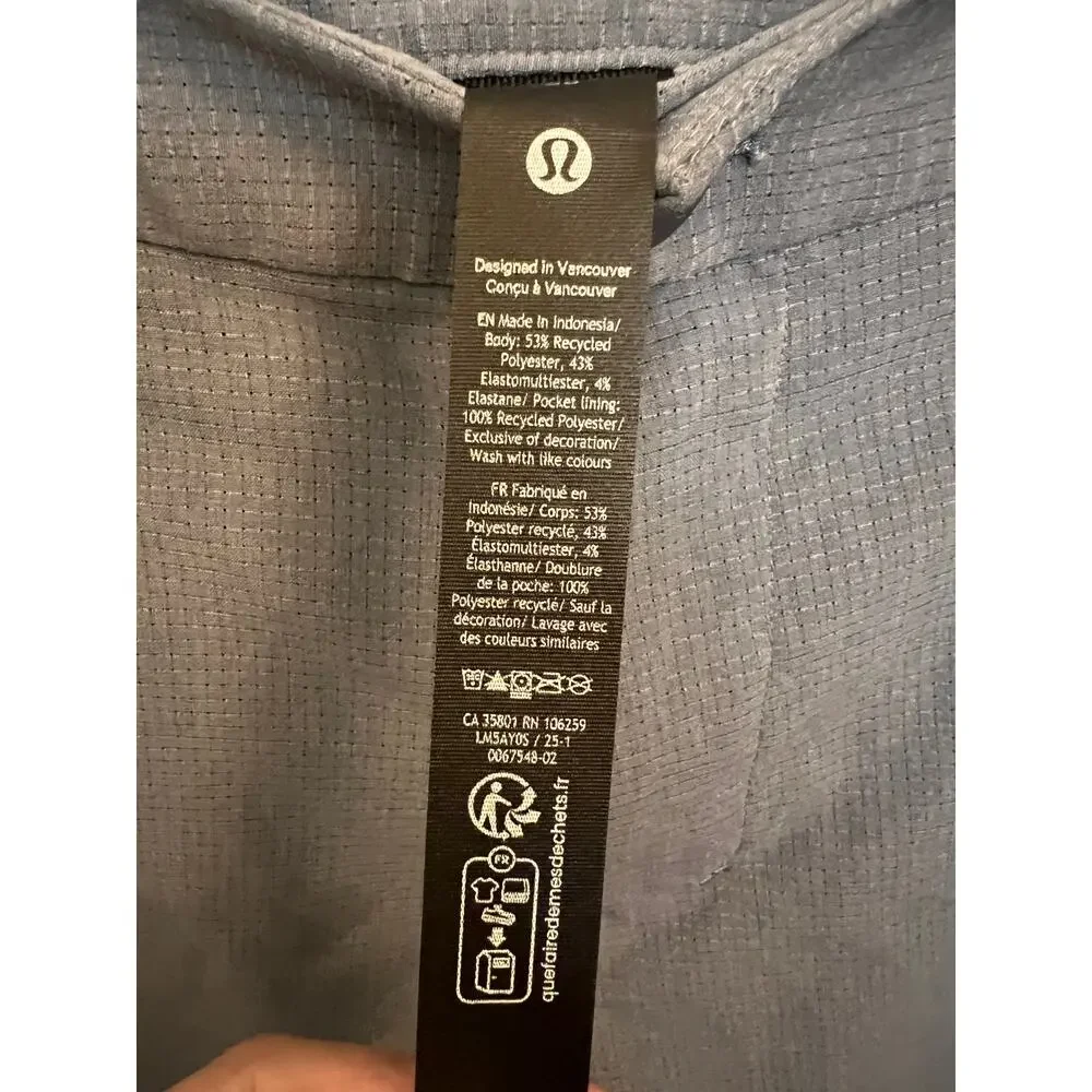 Lululemon ABC Slim-Fit Performance Trousers grey Sz 30 Golf Athleisure Old Money